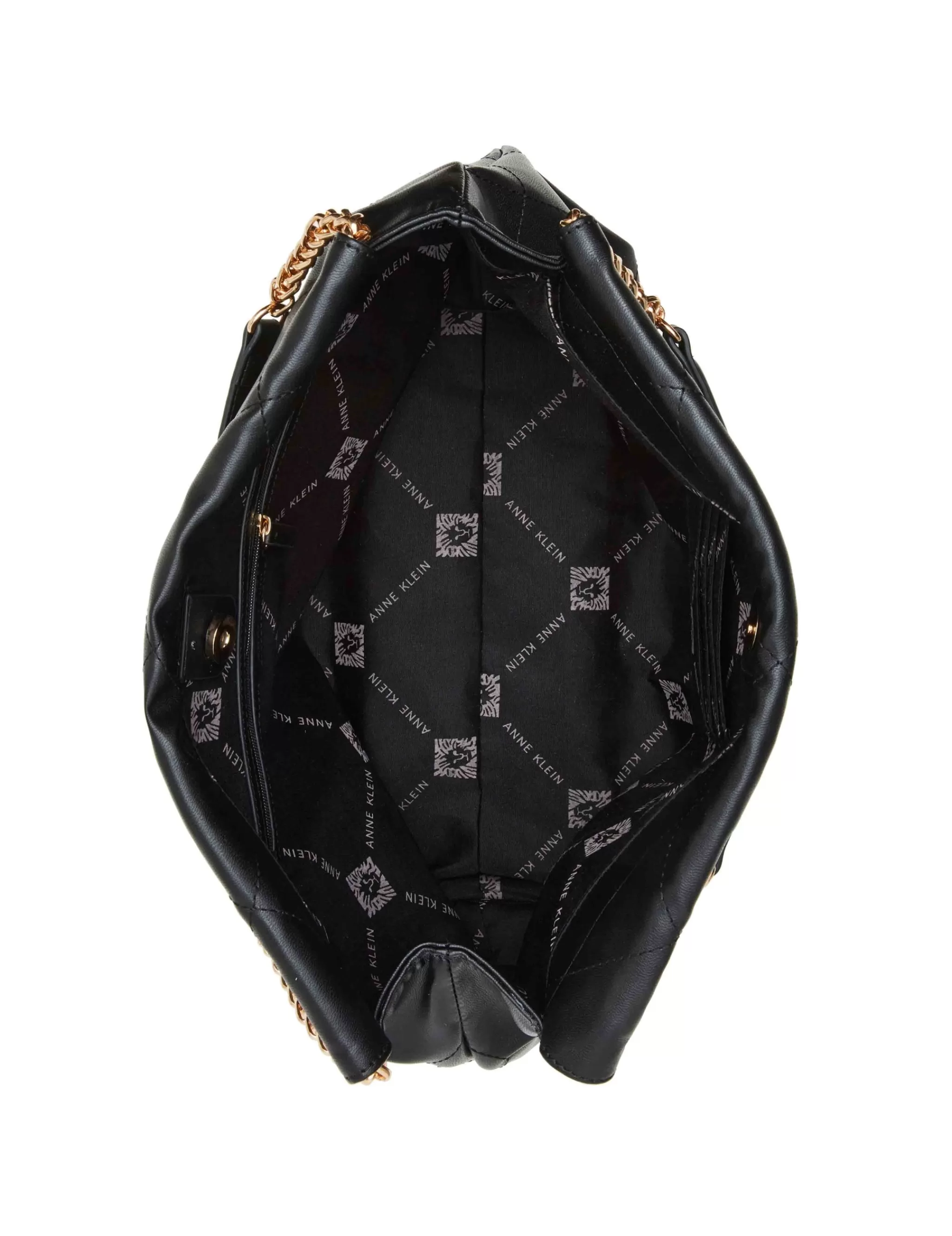 Online Anne Klein Soft Stitched Quilted Hobo With Chain Strap