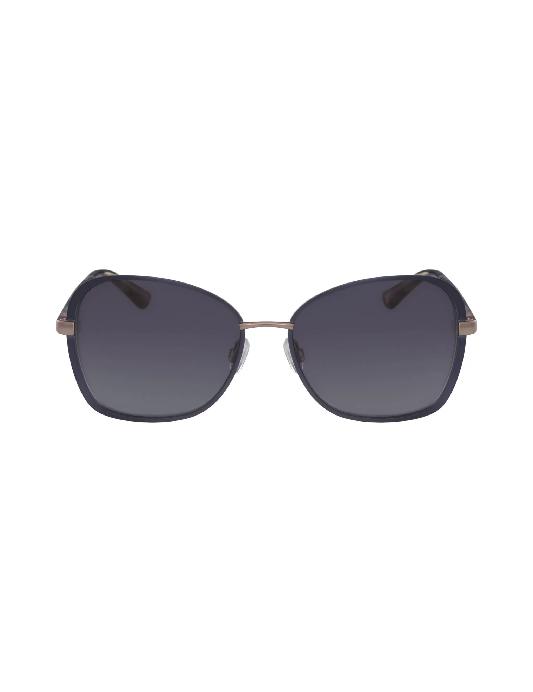 Store Anne Klein Square Metal Sunglasses