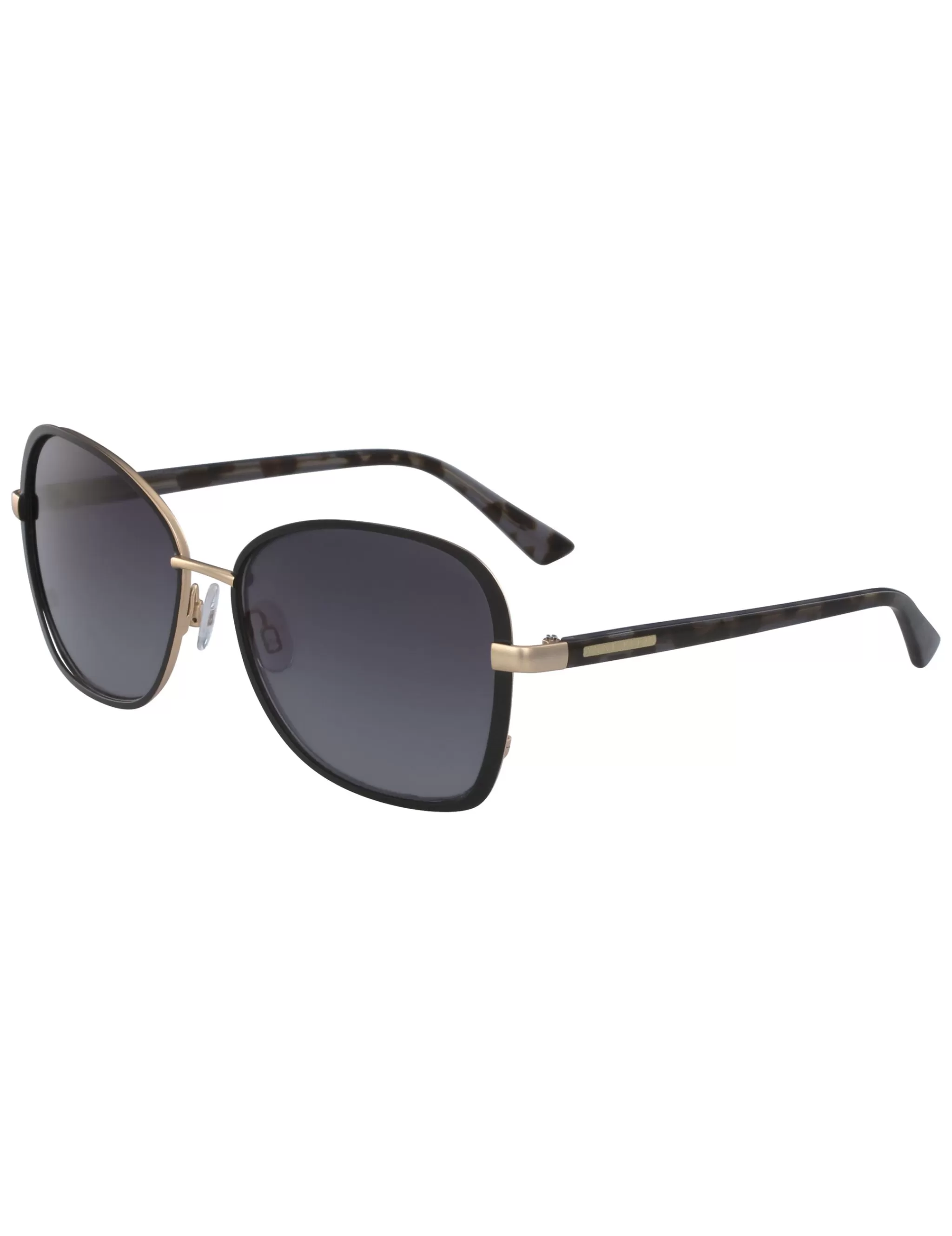 Best Sale Anne Klein Square Metal Sunglasses