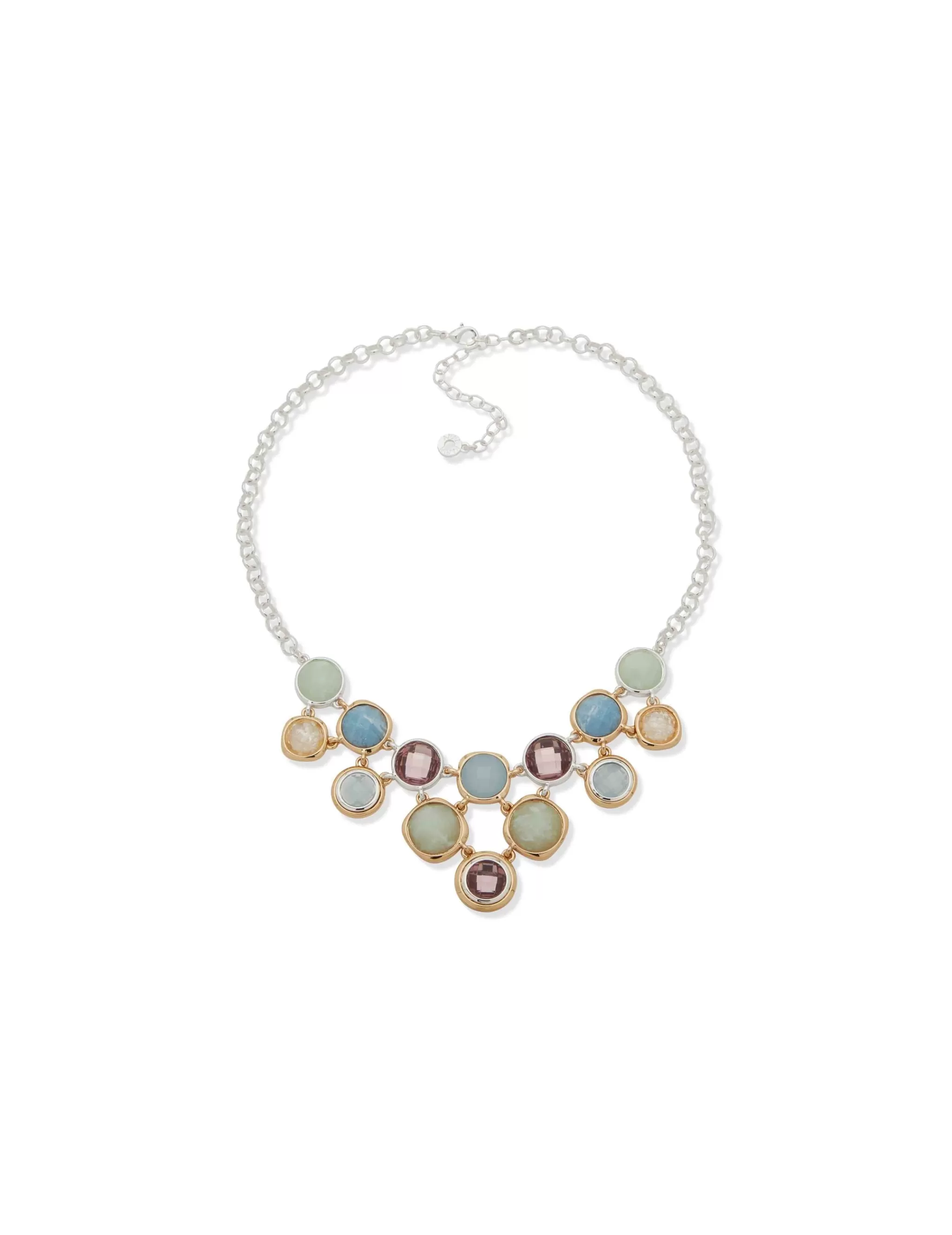Outlet Anne Klein Stone Drama Frontal Necklace