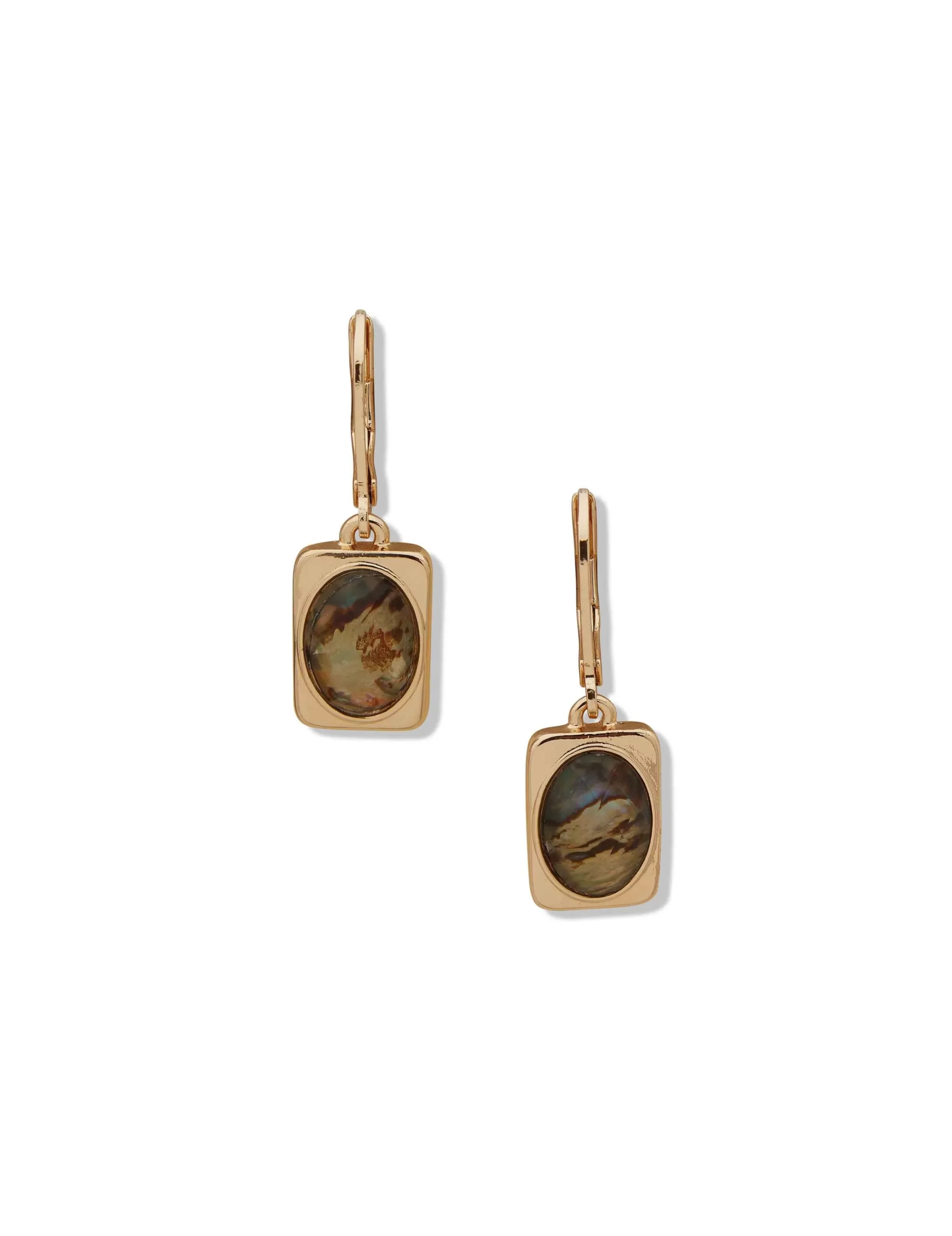 New Anne Klein Stone Drop Earrings