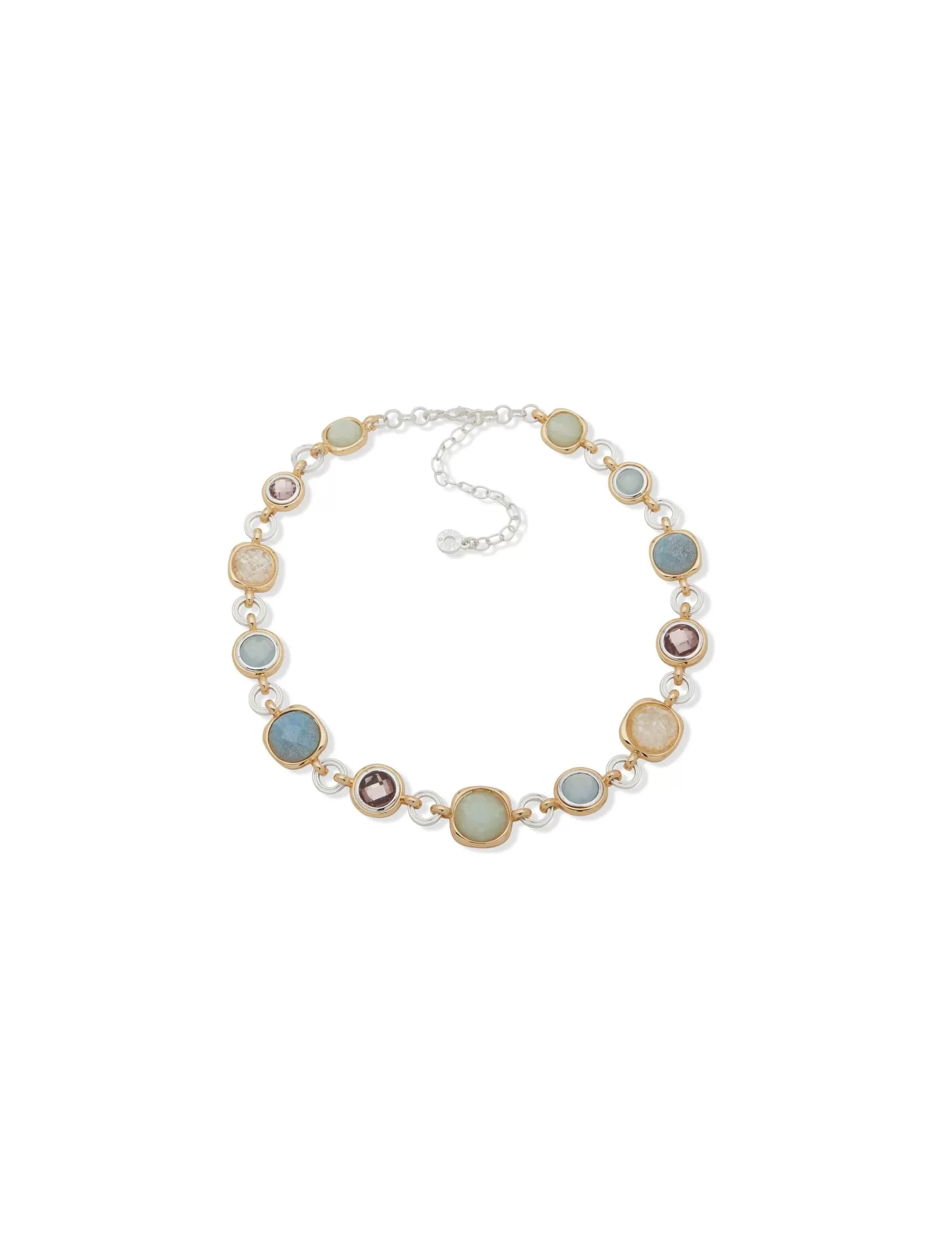 Outlet Anne Klein Stone Link Collar Necklace