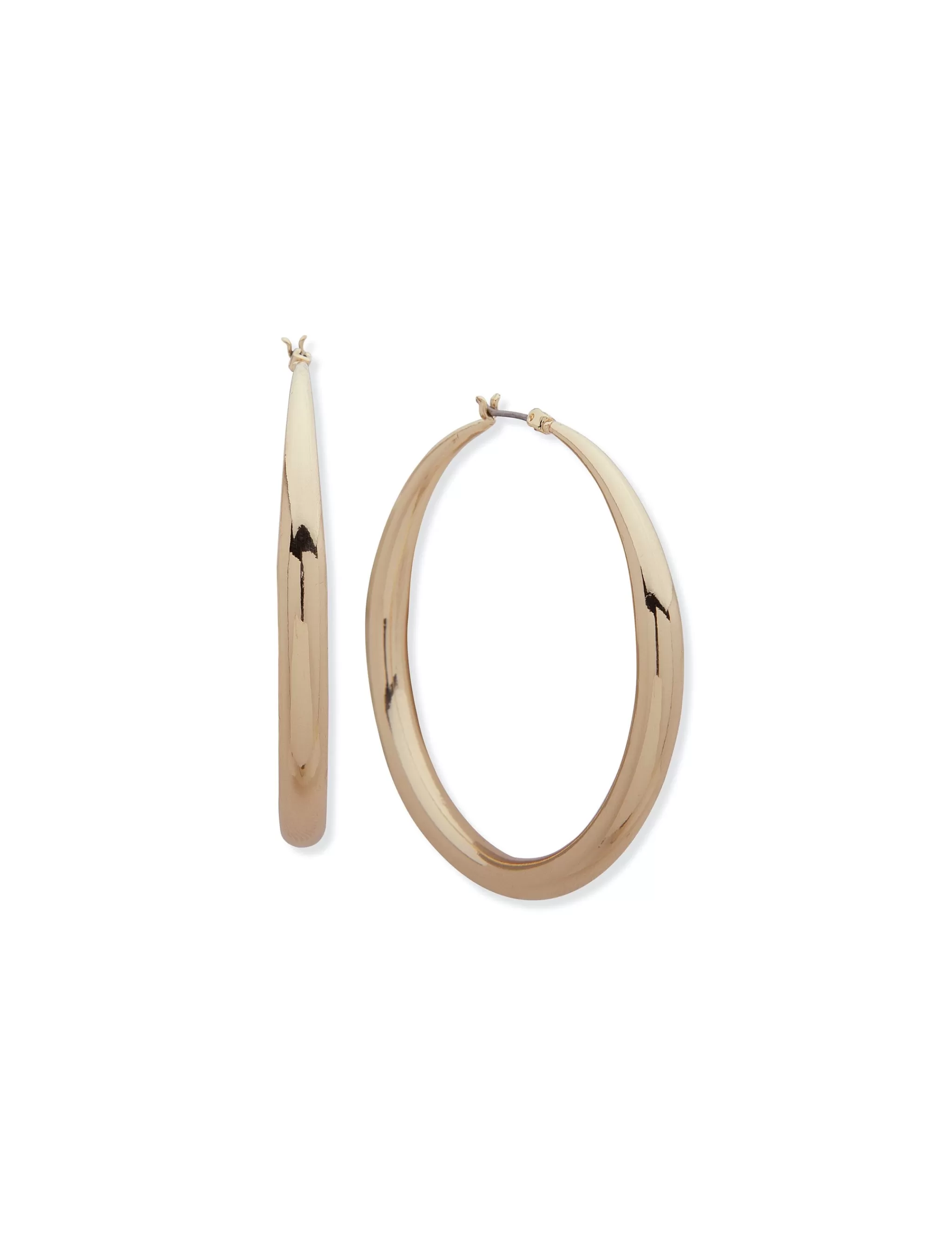 Online Anne Klein Tapered Hoop Earrings