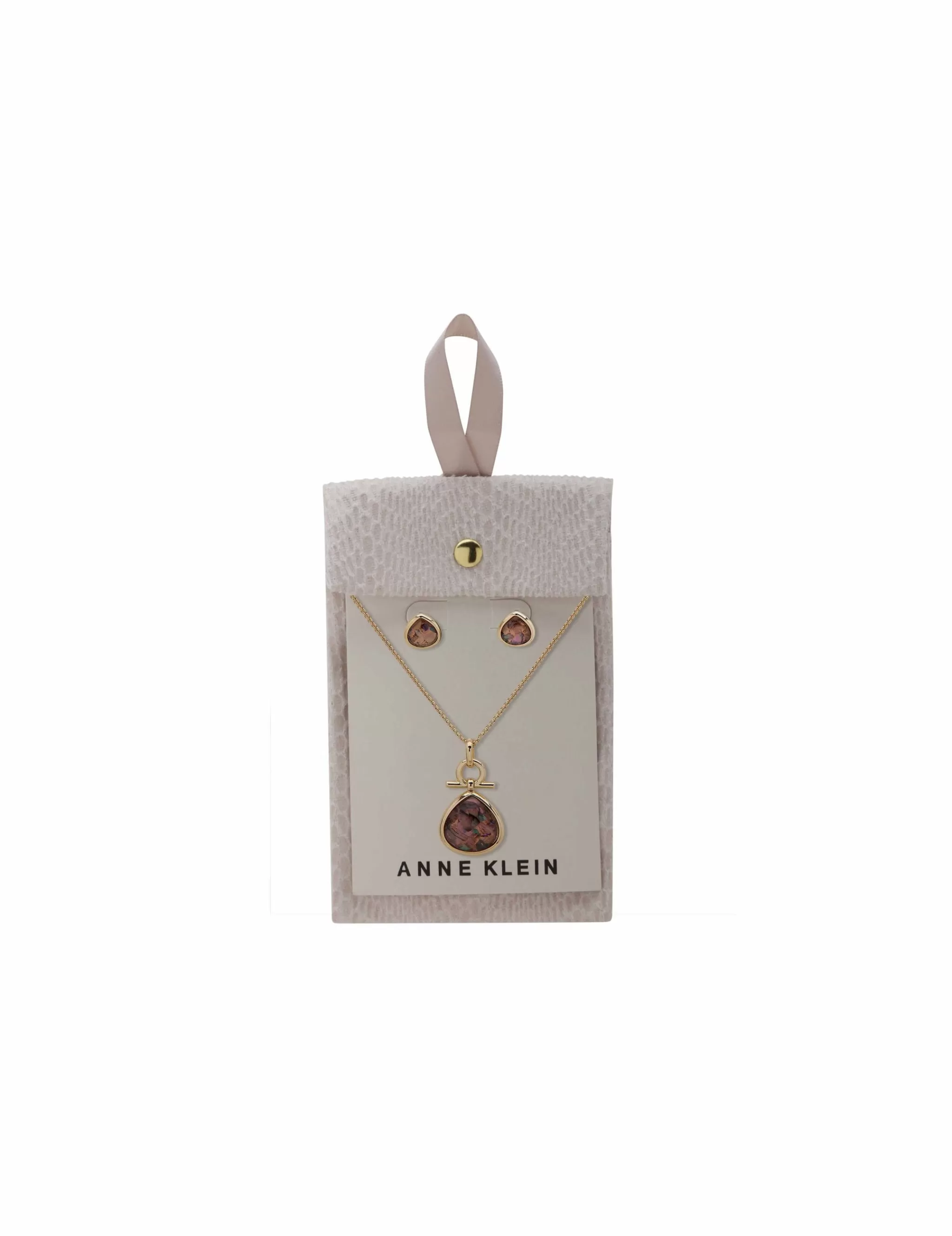 Flash Sale Anne Klein Teardrop Earring & Necklace Set