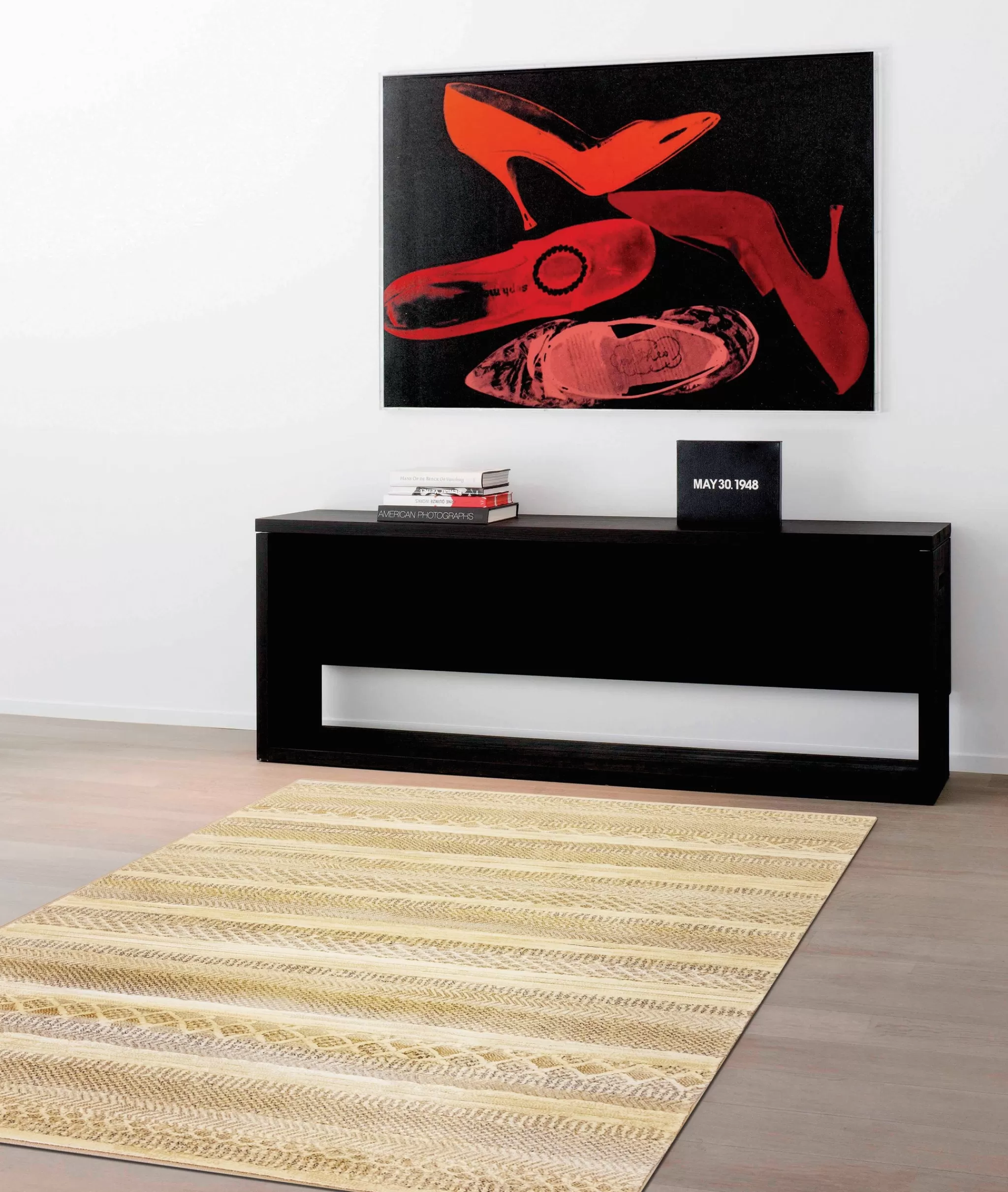 Hot Anne Klein The Palace Contemporary Rug Collection Cream