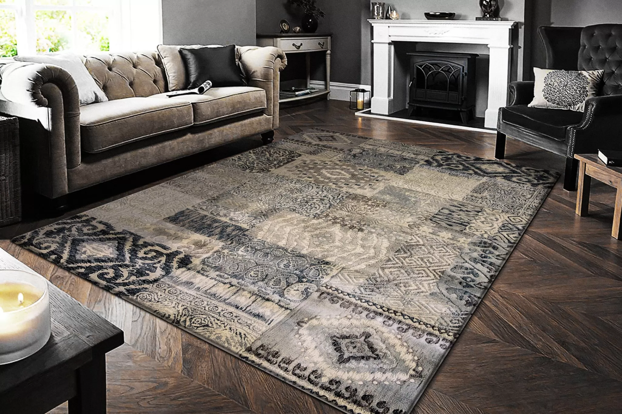 Best Anne Klein The Palace Transitional Rug Collection Multi