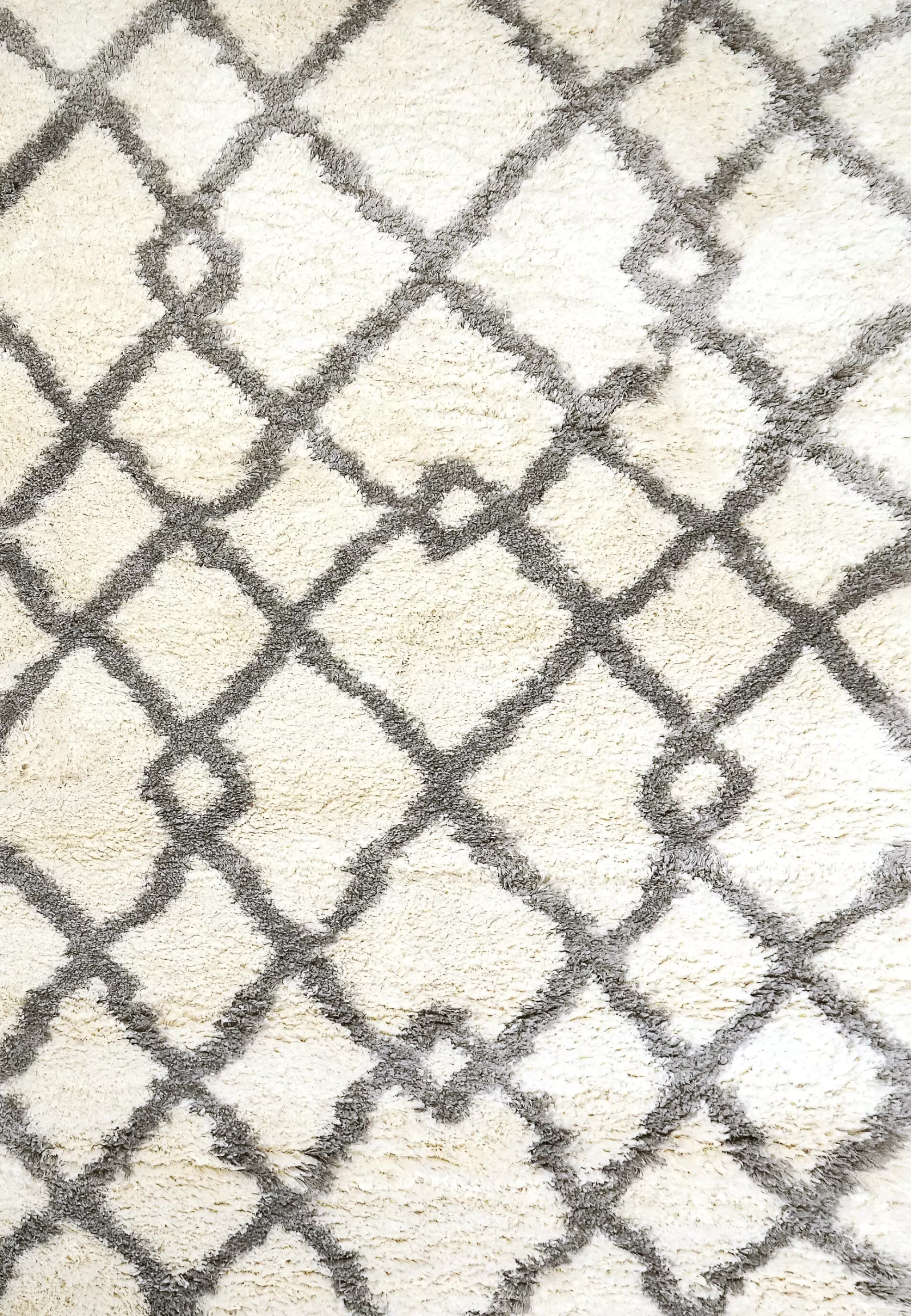 Cheap Anne Klein The Printed Posh Contemporary Rug Collection Ivory/Light Grey
