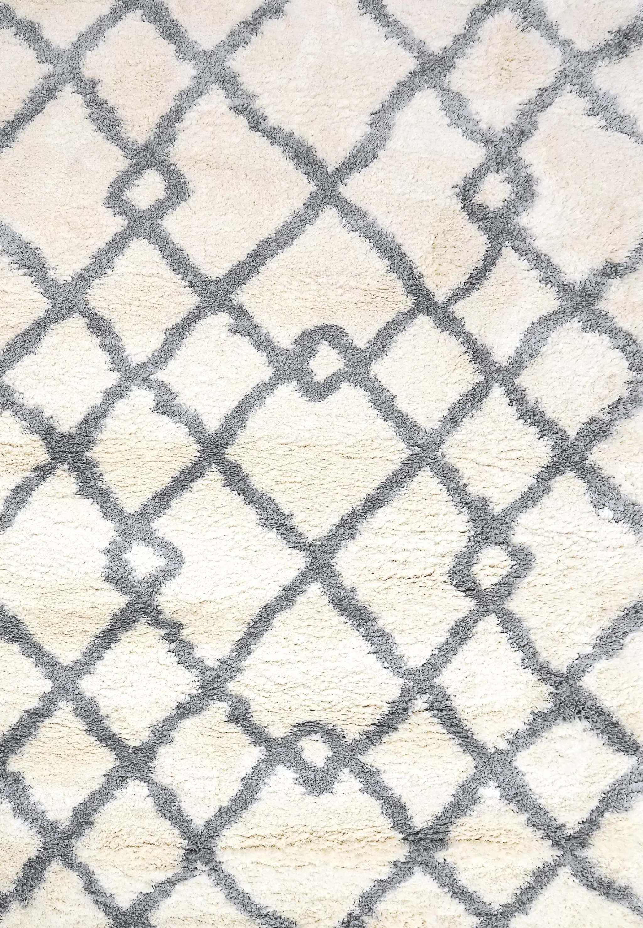 Hot Anne Klein The Printed Posh Contemporary Rug Collection Ivory/Grey
