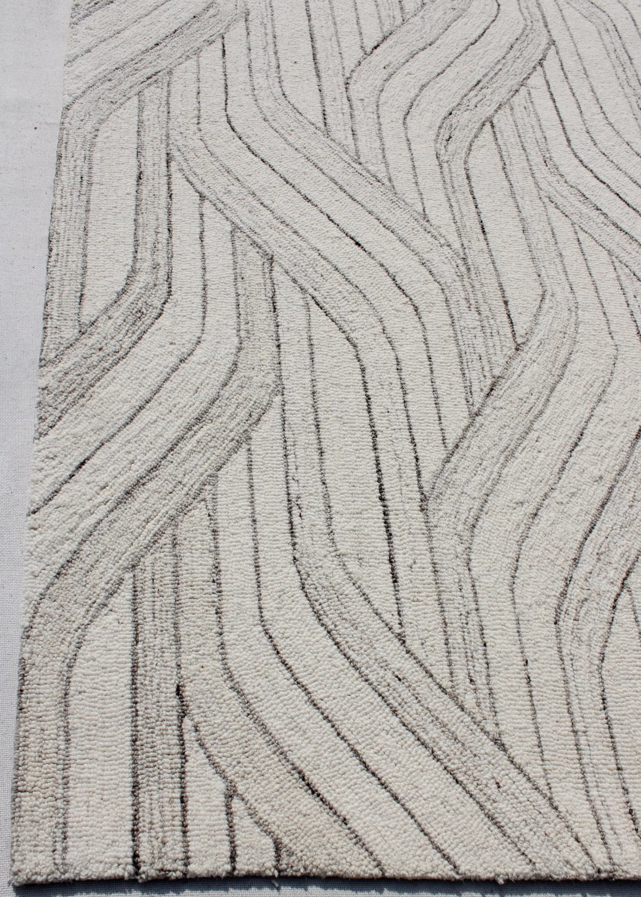 Best Sale Anne Klein The Seville Modern Rug Collection Ivory/Natural