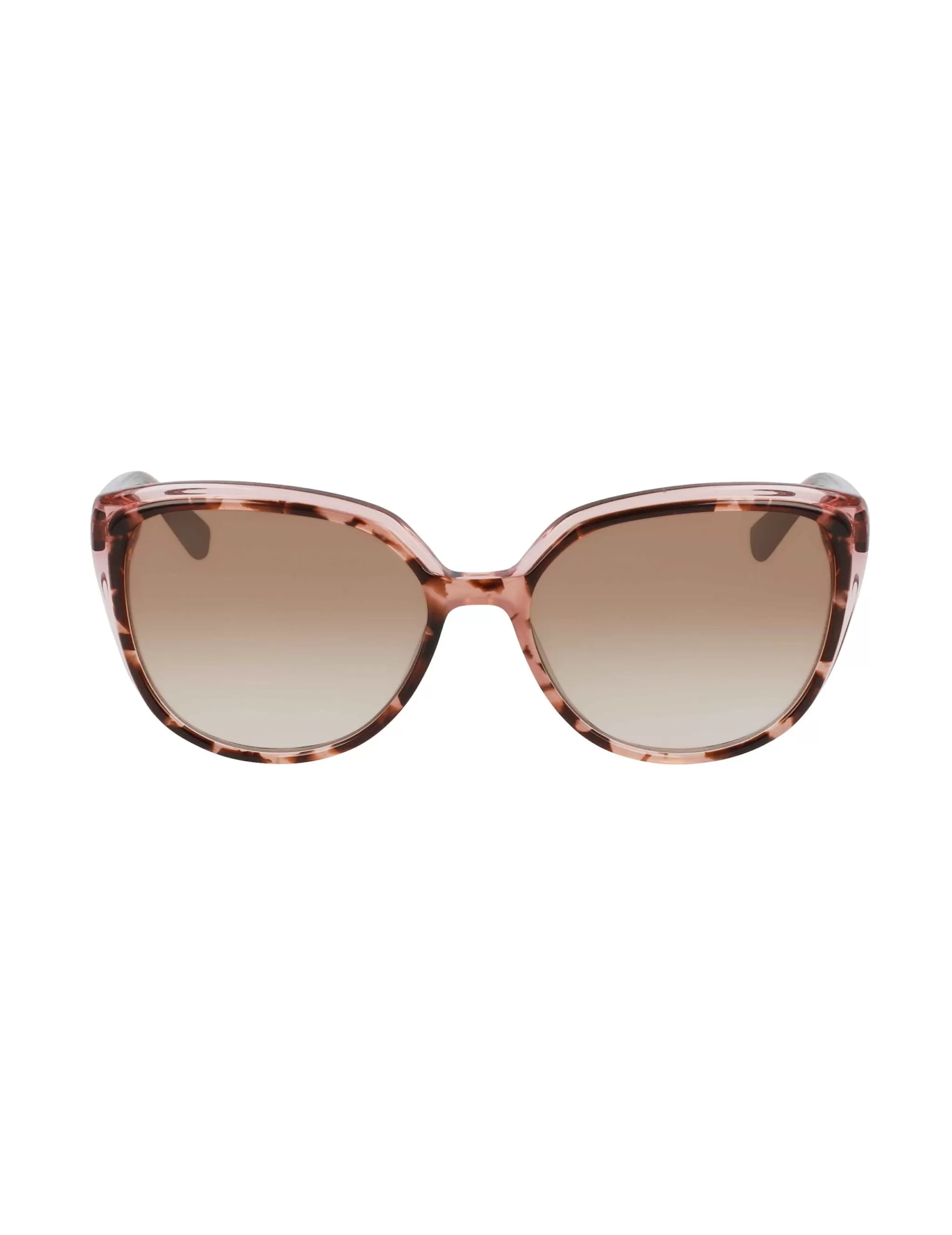 Fashion Anne Klein Tortoise Cat-Eye Sunglasses