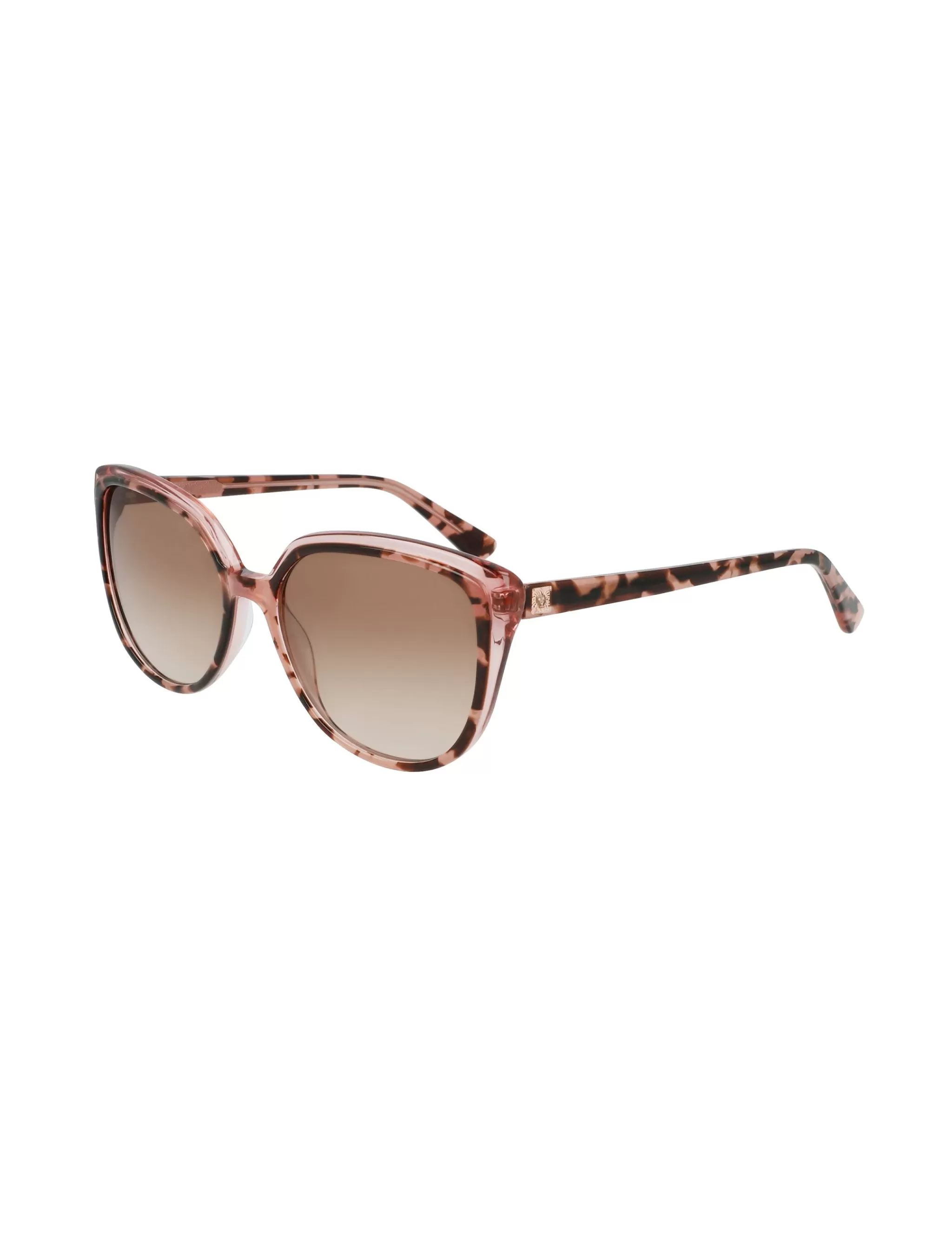 Fashion Anne Klein Tortoise Cat-Eye Sunglasses