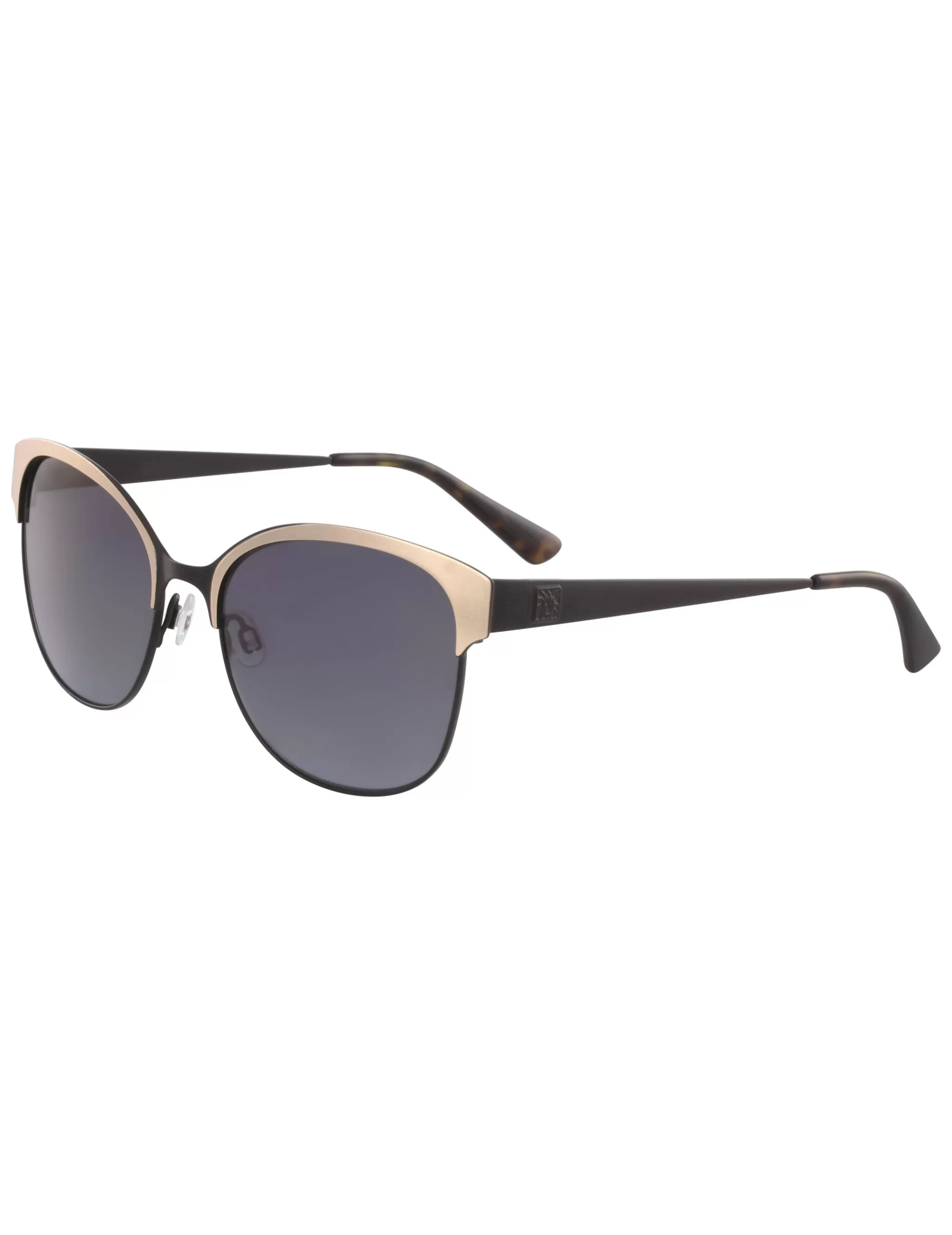 Flash Sale Anne Klein Two-Tone Metal Square Sunglasses
