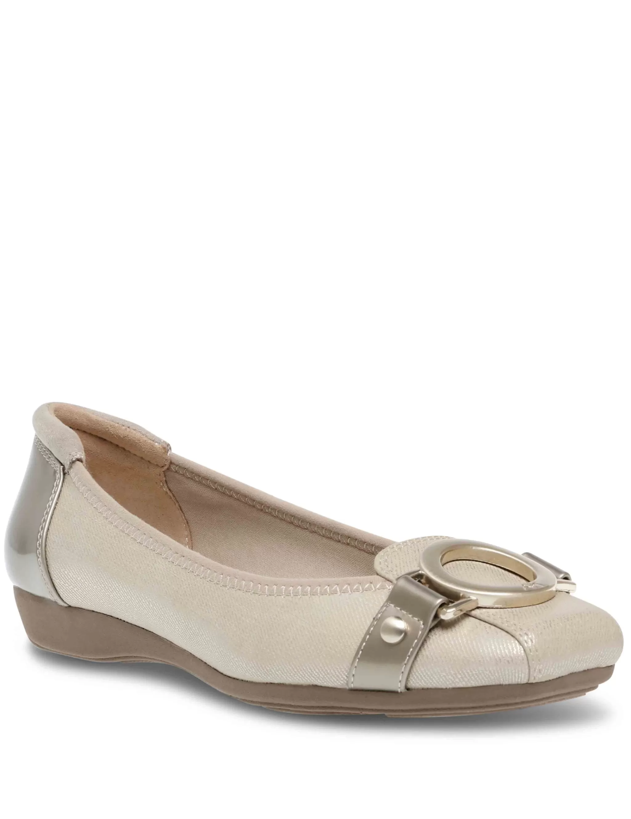 Online Anne Klein Umeko Flat-Wide METALLIC