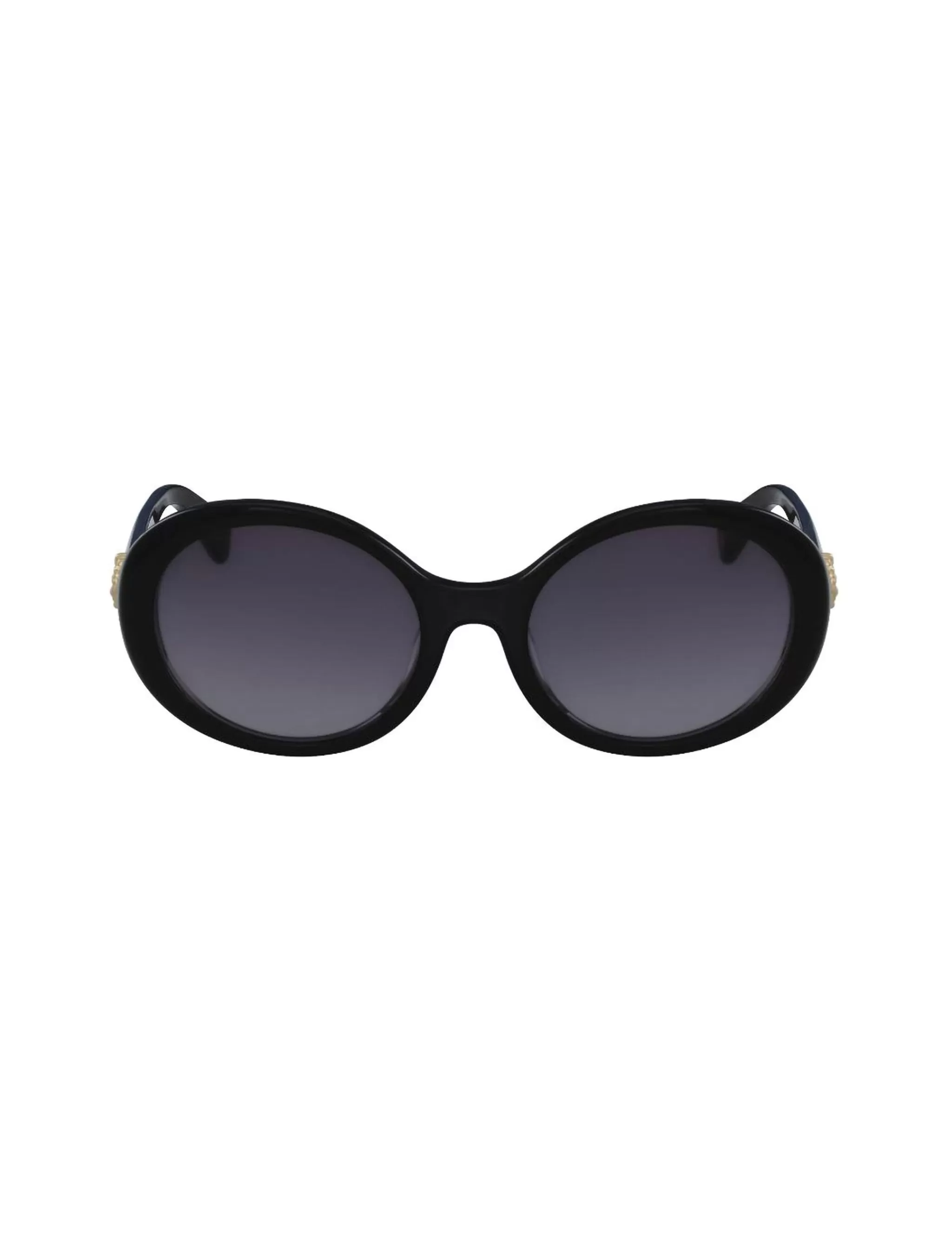 Discount Anne Klein Vintage Round Sunglasses Black