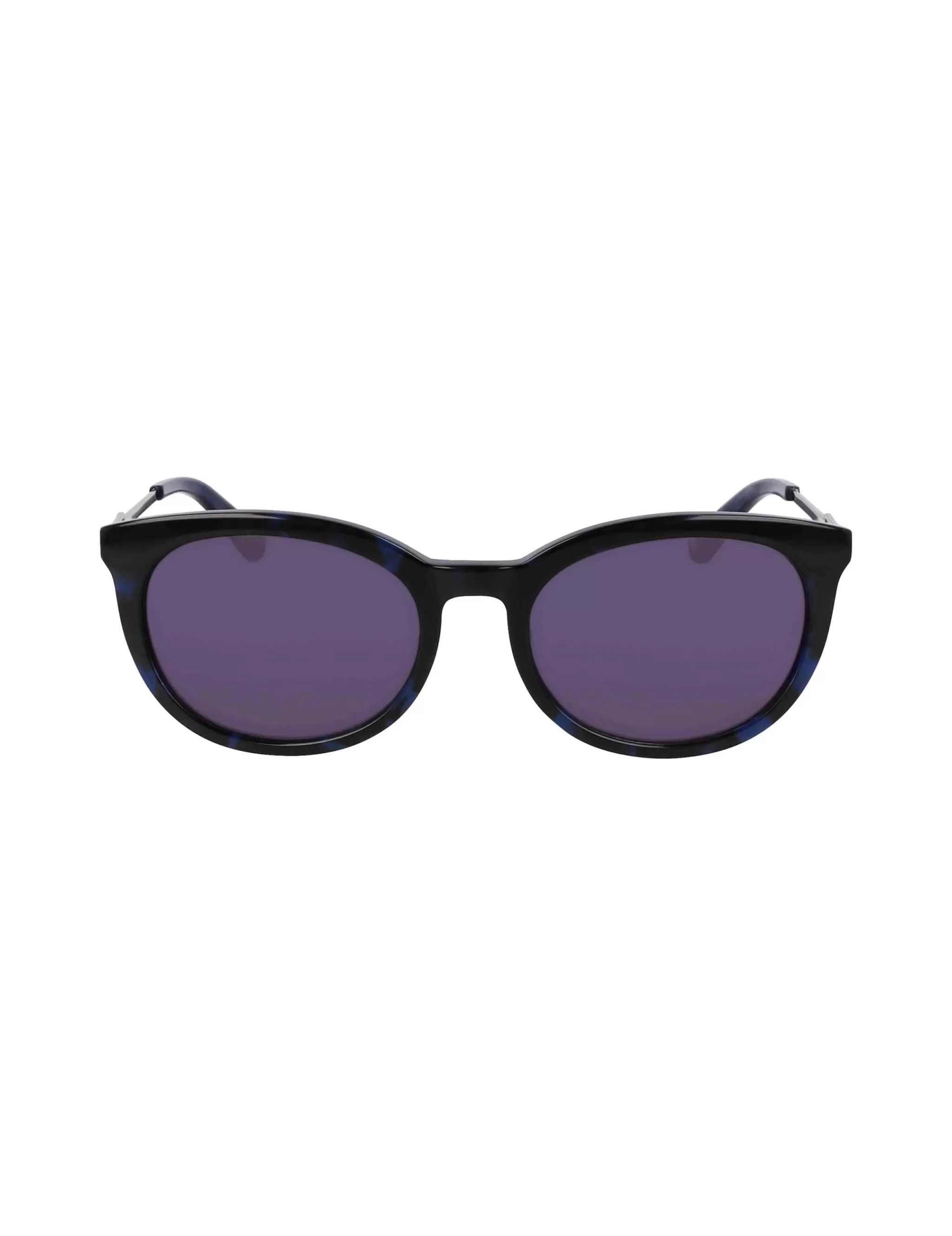Flash Sale Anne Klein Vintage Rounded Rectangle Sunglasses BLUE TORTOISE