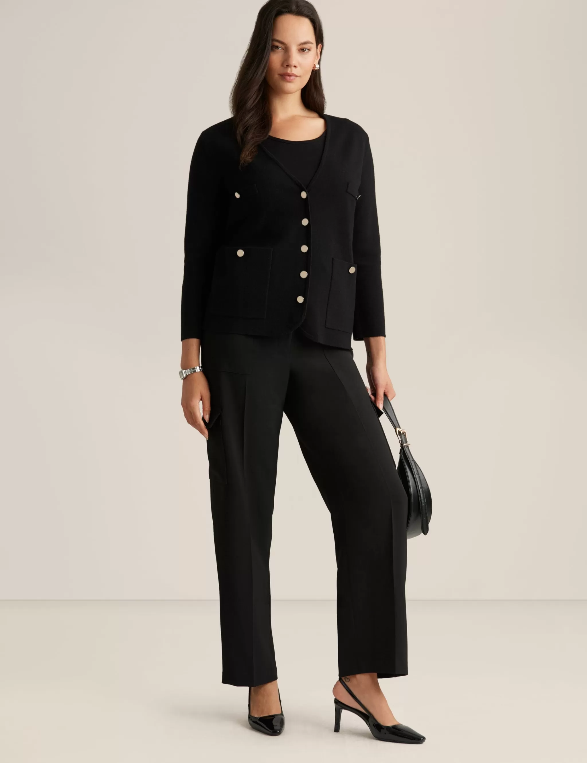 Cheap Anne Klein V-Neck Cardigan