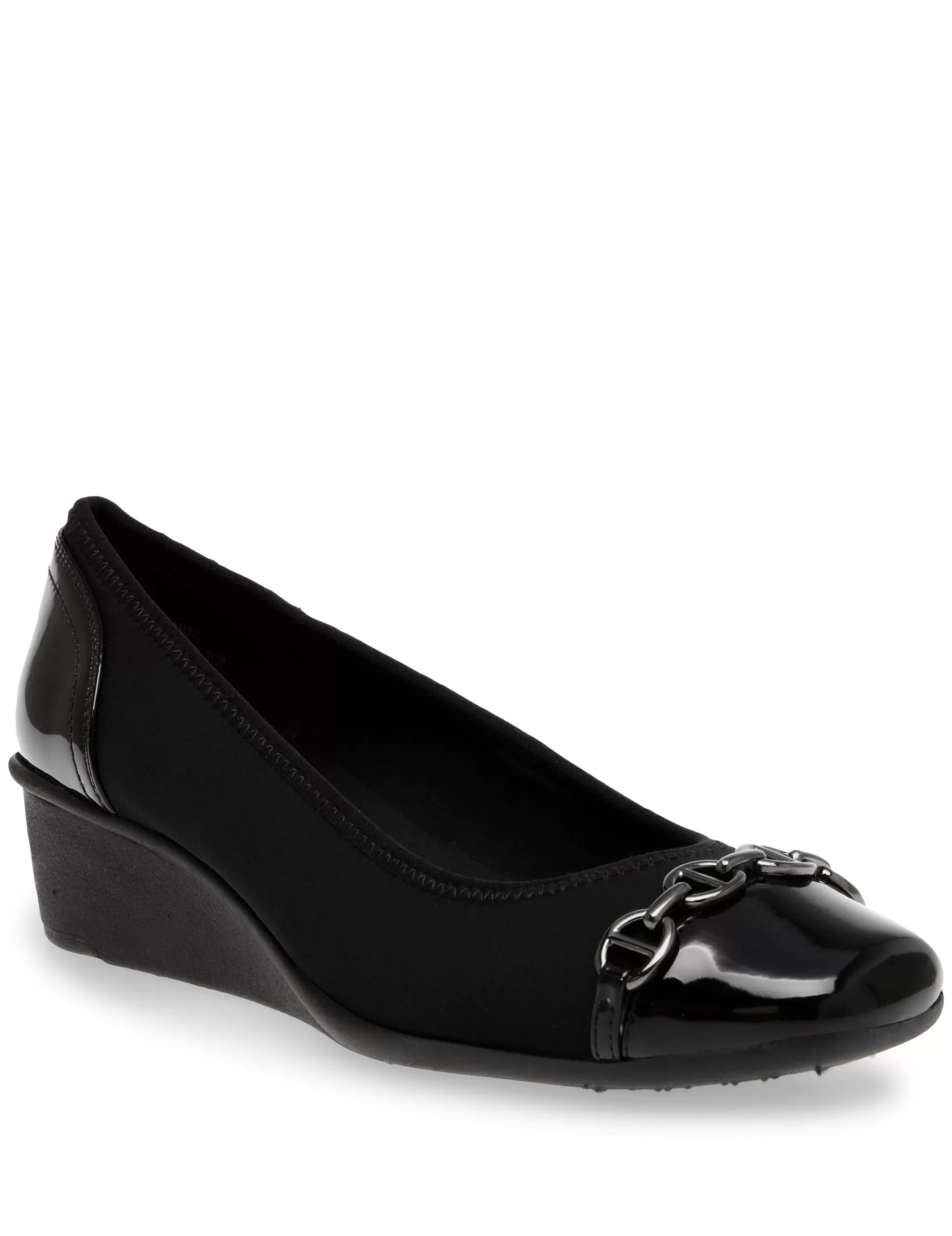 Store Anne Klein Webster Wedge- Sale Black Multi