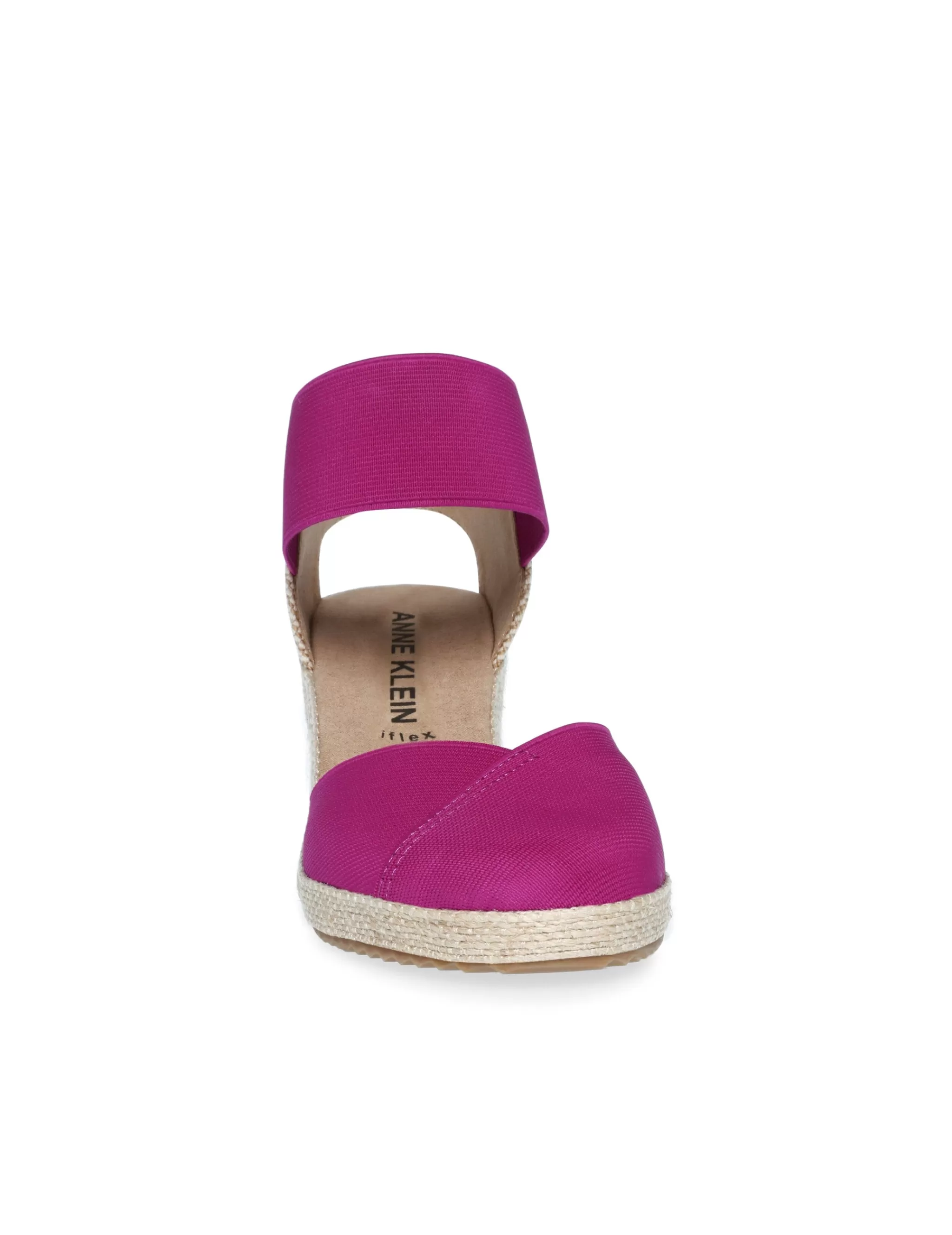 New Anne Klein Zoey Round Toe Espadrille Wedges